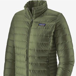 Patagonia Women's Down Sweater Jacket - Camp Green